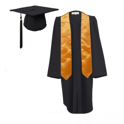 10 x Graduation Gown and Stole Set in Matt Finish