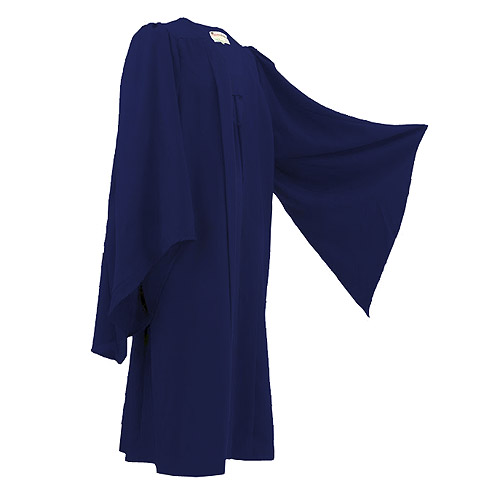 UKS Style Pleating Bachelor Graduation Gown Set